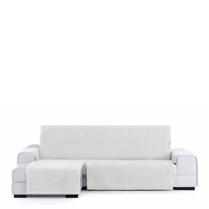 Right short arm chaise longue cover Eysa LEVANTE White 100 x 110 x 240 cm