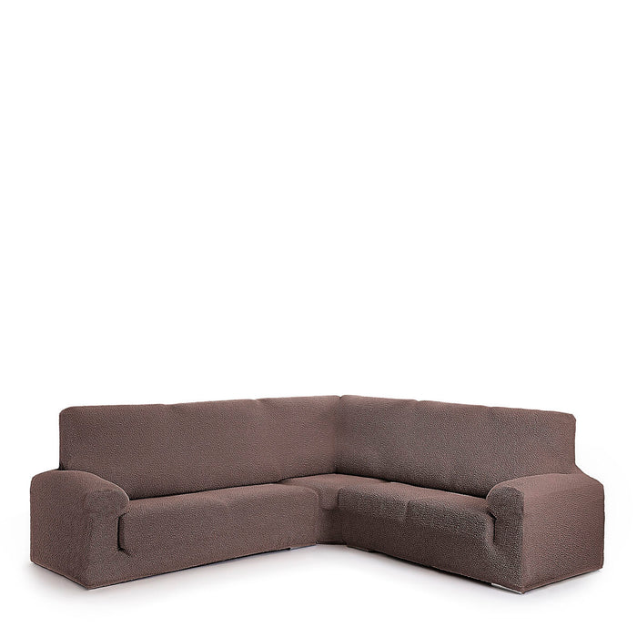 Sofa Cover Eysa ROC Brown 110 x 120 x 600 cm Corner-cupboard