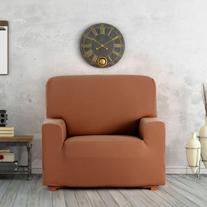 Armchair slipcovers Eysa BRONX Brown 70 x 110 x 110 cm