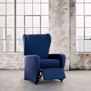 Armchair slipcovers Eysa BRONX Blue 90 x 100 x 75 cm