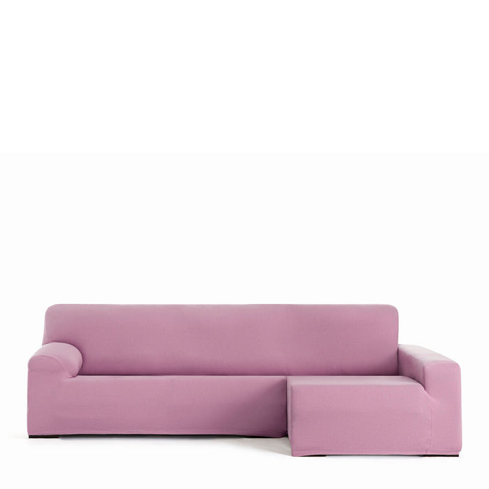 Right long arm chaise longue cover Eysa BRONX Pink 170 x 110 x 310 cm