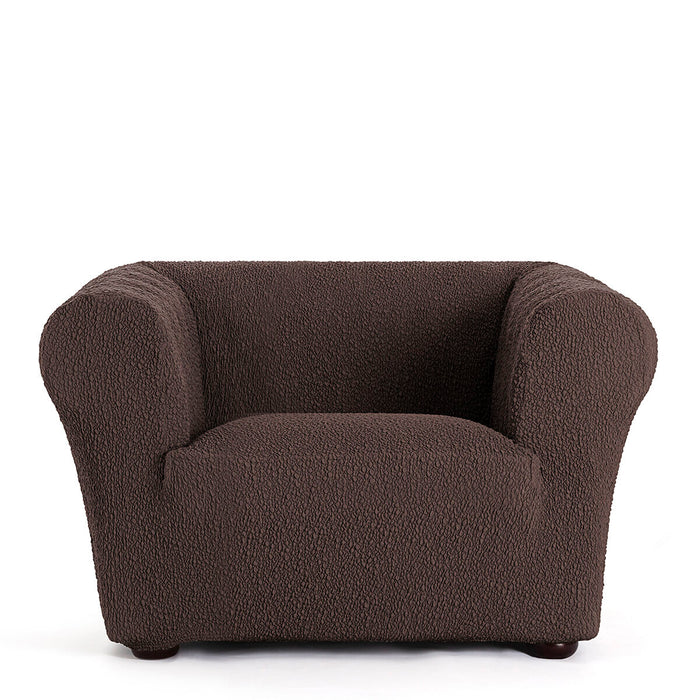 Armchair slipcovers Eysa ROC Brown 110 x 100 x 130 cm