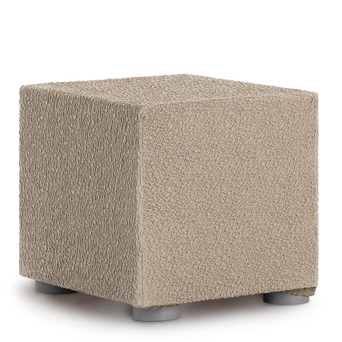 Pouffe cover Eysa ROC Light brown 65 x 65 x 65 cm