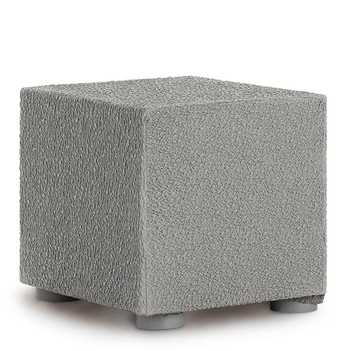 Pouffe cover Eysa ROC Light grey 65 x 65 x 65 cm