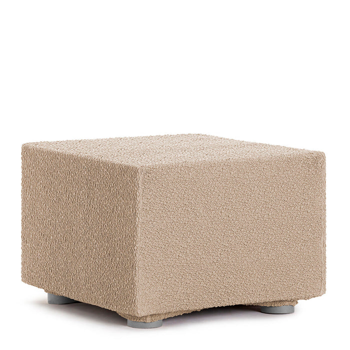 Pouffe cover Eysa ROC Beige 100 x 65 x 100 cm