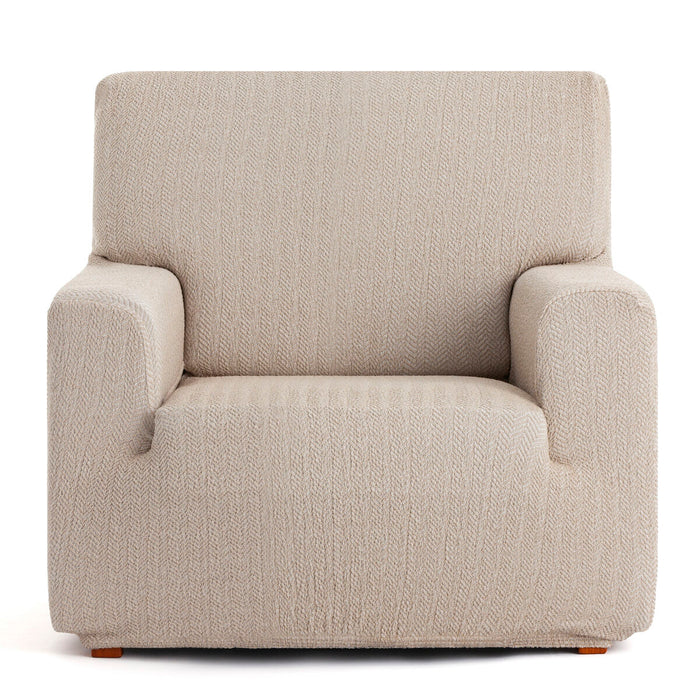 Armchair slipcovers Eysa JAZ Beige 70 x 120 x 130 cm