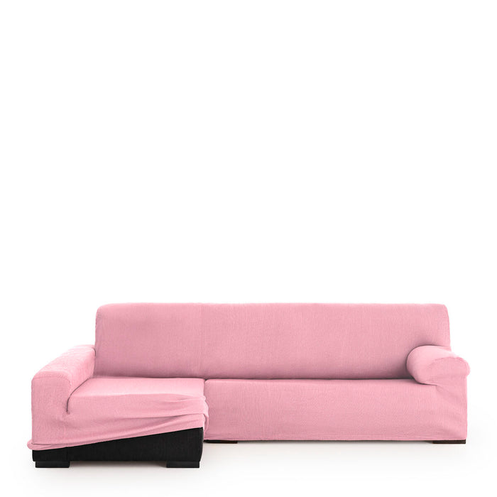 Left long arm chaise longue cover Eysa ULISES Pink Light Pink 170 x 110 x 310 cm