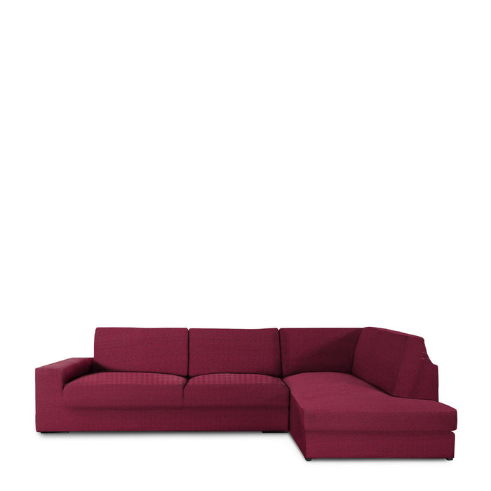 Sofa Cover Eysa JAZ Burgundy 110 x 120 x 500 cm