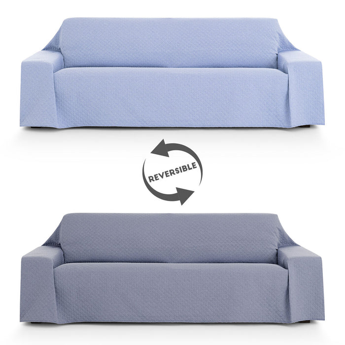 Sofa cover Eysa SILVER Blue 400 x 270 cm