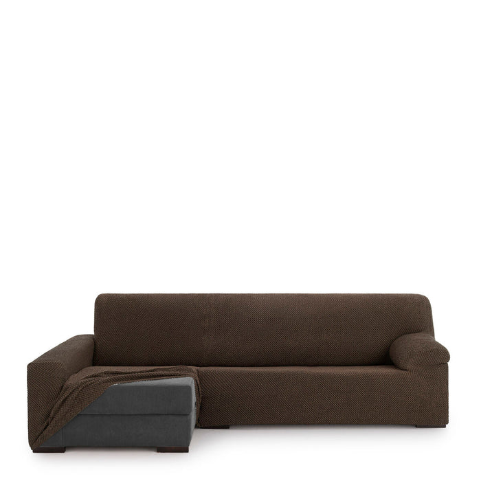 Left long arm chaise longue cover Eysa THOR Brown 170 x 110 x 310 cm