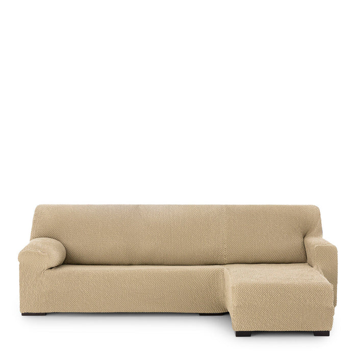 Right short arm chaise longue cover Eysa THOR Beige 110 x 110 x 310 cm