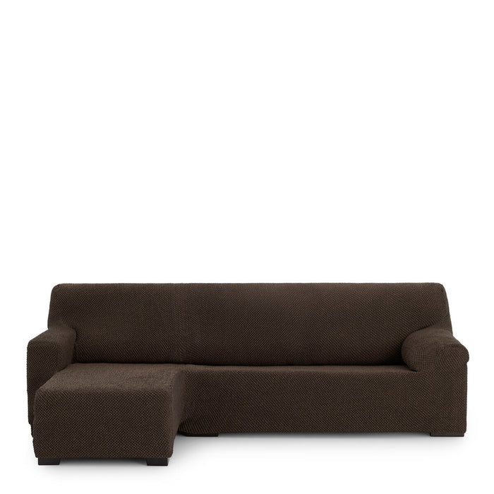 Right short arm chaise longue cover Eysa THOR Brown 110 x 110 x 310 cm