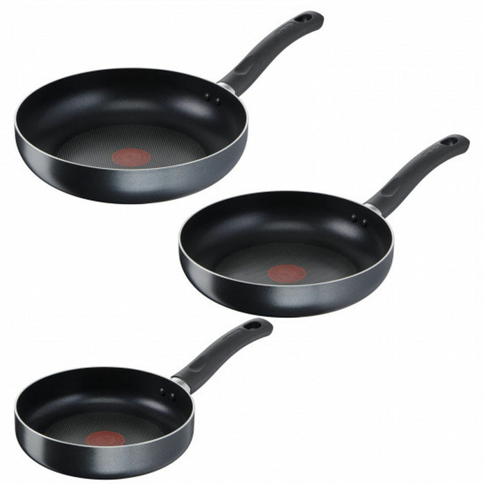 Set of Frying Pans Tefal EASY COOK 3UDS White Aluminium 3 Pieces
