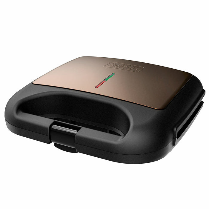 Sandwich Maker Black & Decker ES9680140B Black 750 W