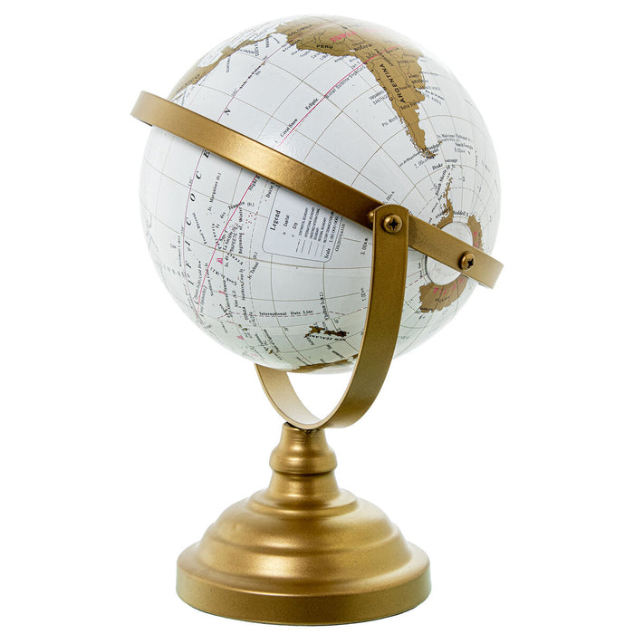 Globe Alexandra House Living Golden Metal 19 x 28 x 16 cm