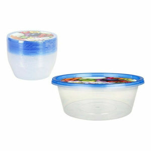 Set of 11 lunch boxes Privilege 49789 500 ml 15 x 15 x 4,7 cm (24 Units)