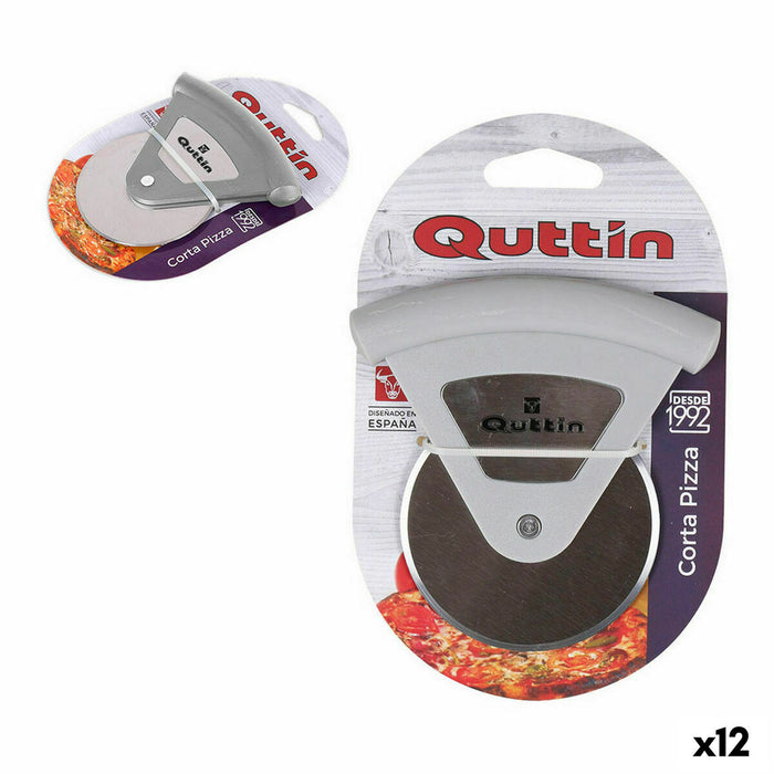 Pizza Cutter Quttin Steel 10,5 x 11,5 cm (12 Units)