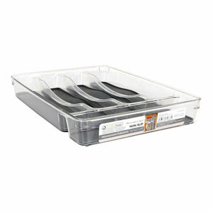 Cutlery Organiser Confortime Non Slip Pet 32,5 x 23 x 4,5 cm (12 Units)