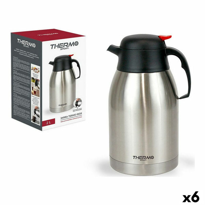 Thermo Jug ThermoSport 205339 Stainless steel 2 L (6 Units) (2 L)