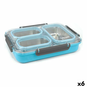 Lunch box ThermoSport Thermosport Thermal 27,5 x 20 x 6 cm (6 Units)