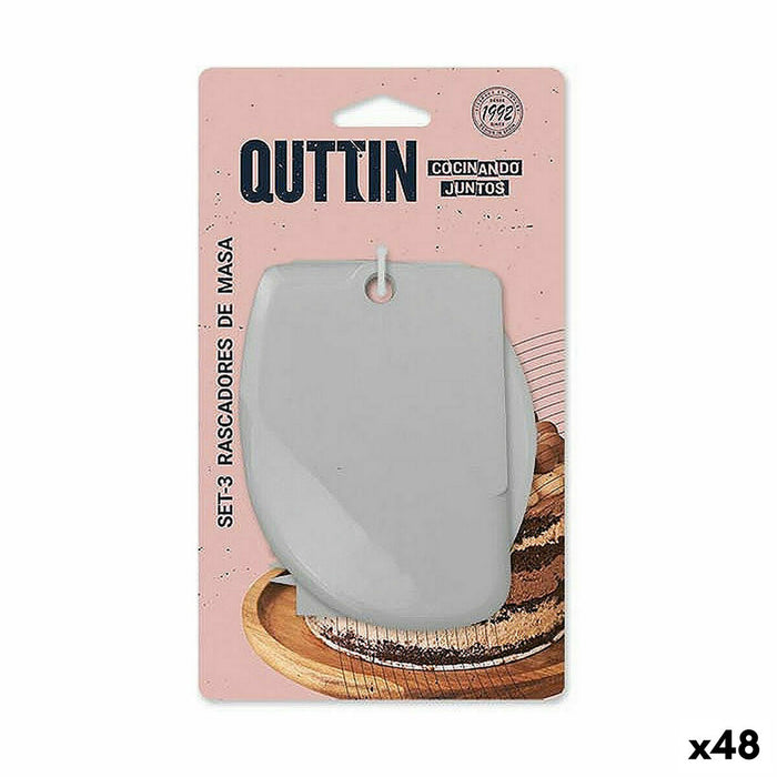 Dough cutter Quttin 11 x 19 x 1 cm 3 Pieces (48 Units)