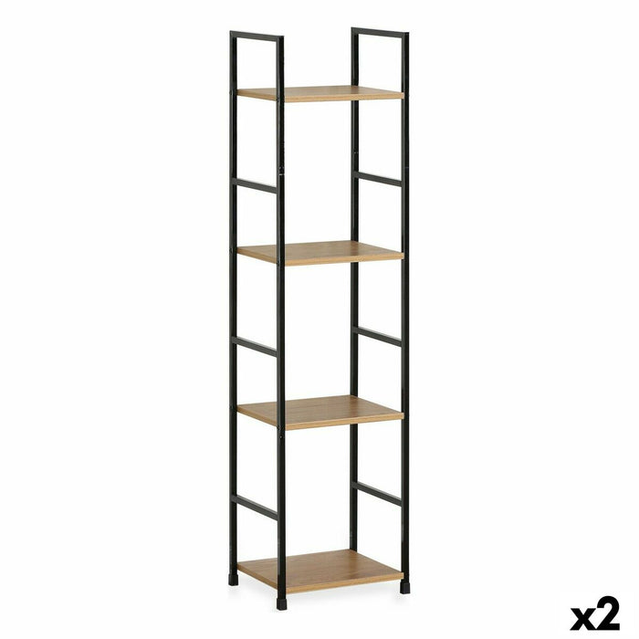 Shelves Confortime 4 Shelves Metal 29,1 x 23,5 x 112 cm (2 Units)
