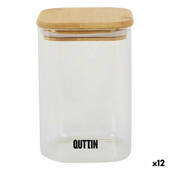 Jar Quttin Bamboo Squared 1,2 L (12 Units)