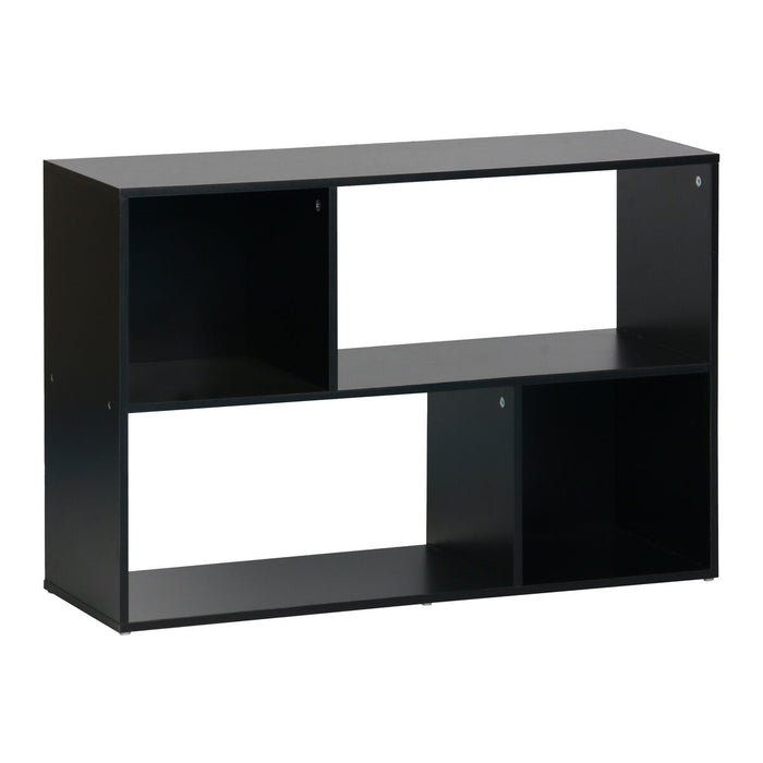 Shelves MobleKit Black Wood 85 x 30 x 59 cm