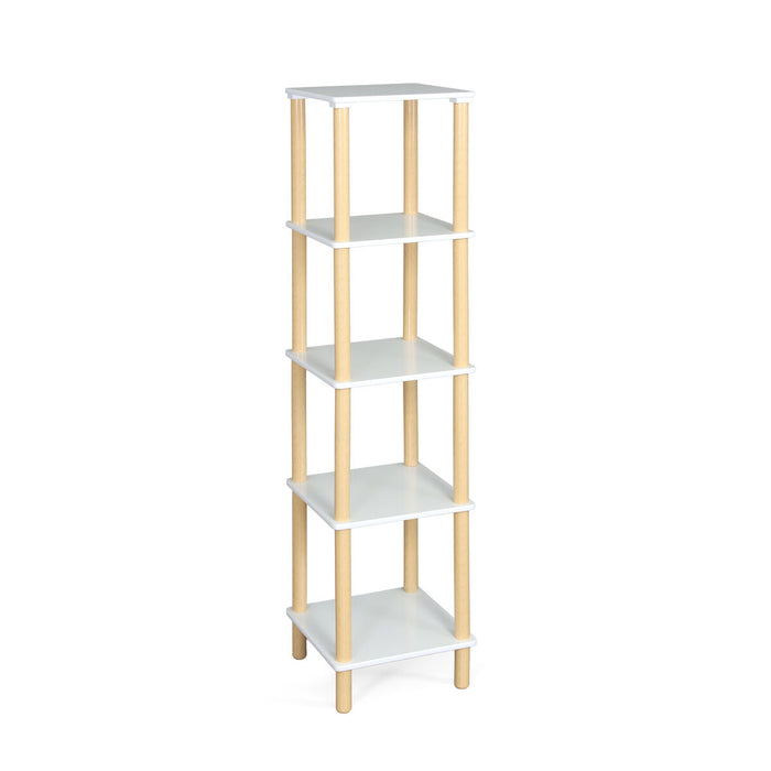 Shelves MobleKit White Wood 35 x 35 x 138 cm