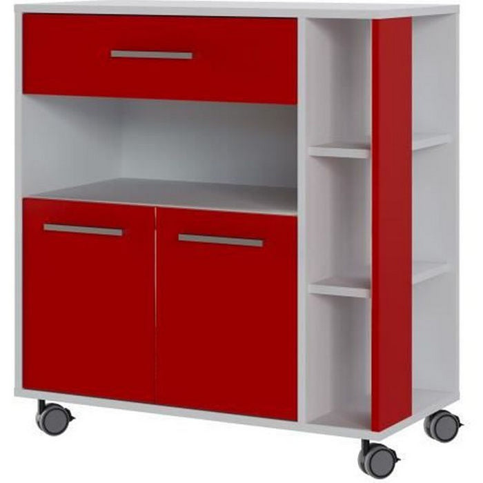Kitchen furniture Red White 80 x 39 x 87 cm