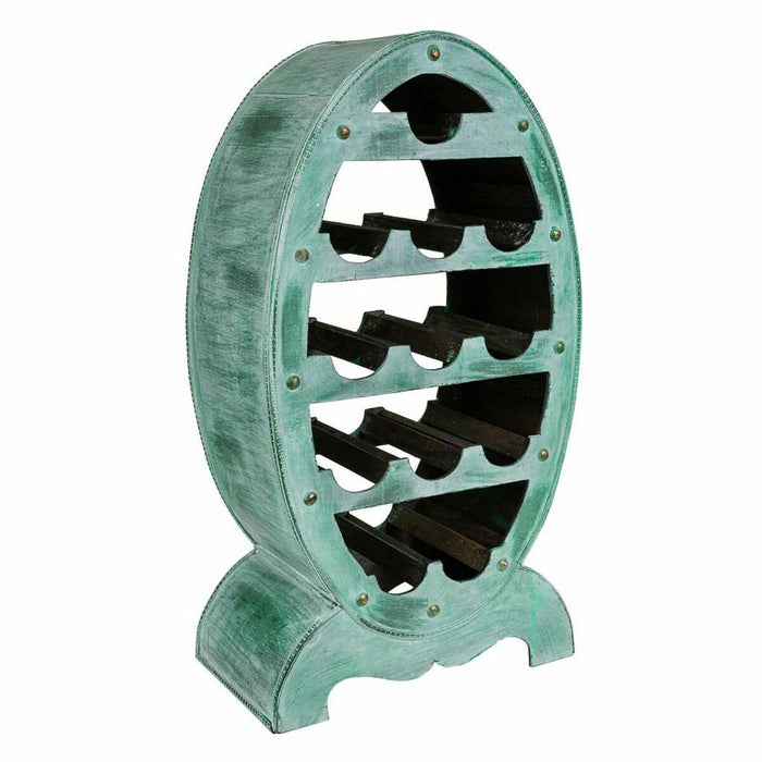 Bottle rack Alexandra House Living Green Wood 27 x 85 x 46 cm 12 bottles