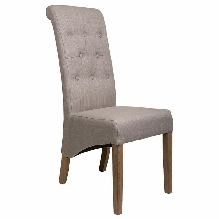 Dining Chair Alexandra House Living Grey 58 x 107 x 44 cm