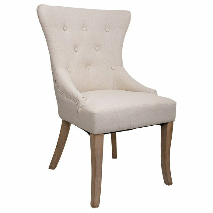 Dining Chair Alexandra House Living Cream 45 x 97 x 52 cm