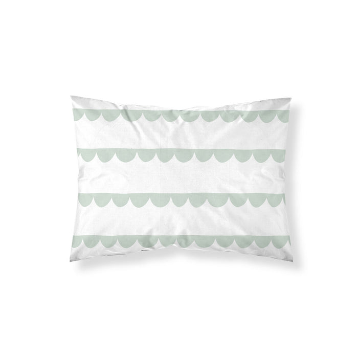 Pillowcase Kids&Cotton Guildo Mint 175 Threads 30 x 50 cm