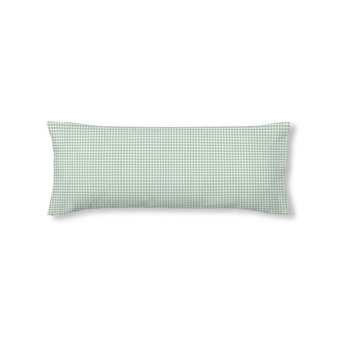 Pillowcase Kids&Cotton Vichy Mint 175 Threads 45 x 125 cm