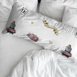 Pillowcase Harry Potter Platform 9 3/4 Multicolour 45 x 110 cm 100% cotton