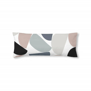 Pillowcase Decolores Hayes Grey 45 x 110 cm Cotton