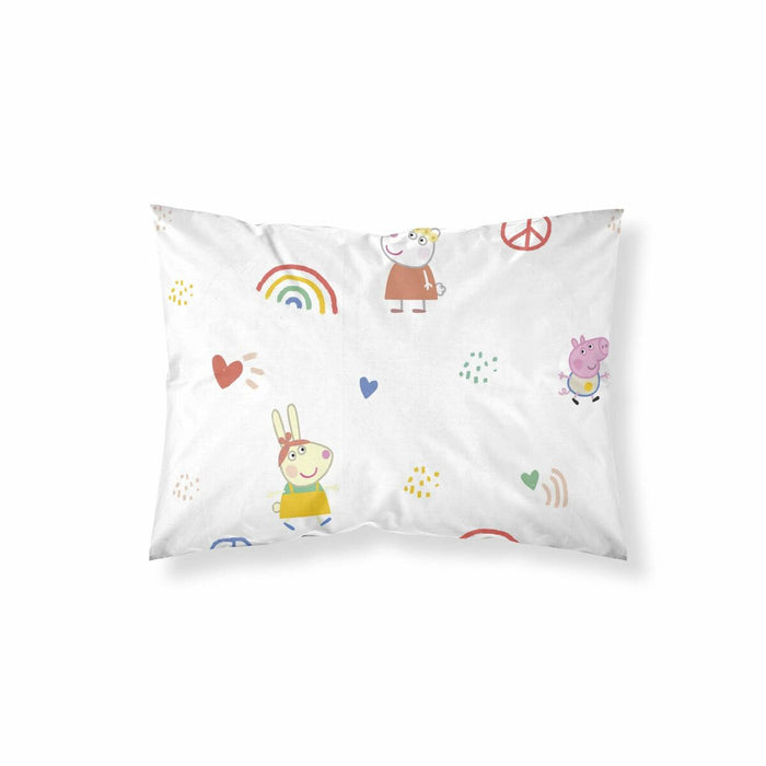 Pillowcase Peppa Pig Peace Multicolour 40x60cm