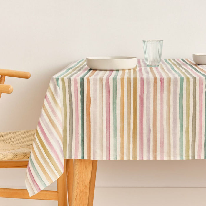 Stain-proof tablecloth Belum Naiara 4-100 Multicolour 100 x 150 cm Striped