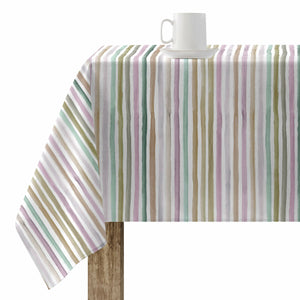 Stain-proof tablecloth Muaré Naiara 4-100 140 x 140 cm Striped