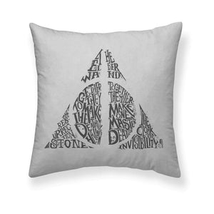 Cushion cover Harry Potter Dealthy Hallows Grey 50 x 50 cm