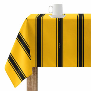 Stain-proof resined tablecloth Harry Potter Hufflepuff 140 x 140 cm