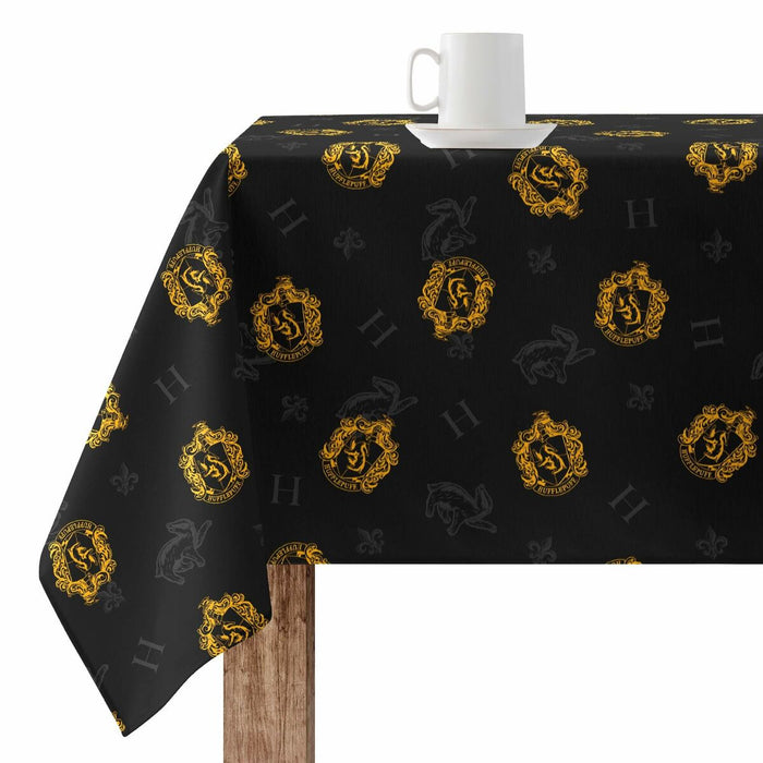 Stain-proof resined tablecloth Harry Potter Hufflepuff Multicolour 300 x 150 cm