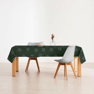 Stain-proof resined tablecloth Harry Potter Slytherin 140 x 140 cm