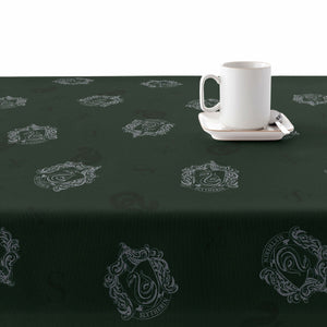 Stain-proof resined tablecloth Harry Potter Slytherin 250 x 140 cm