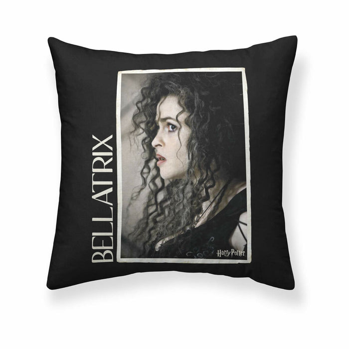 Cushion cover Harry Potter Bellatrix Black Multicolour 50 x 50 cm