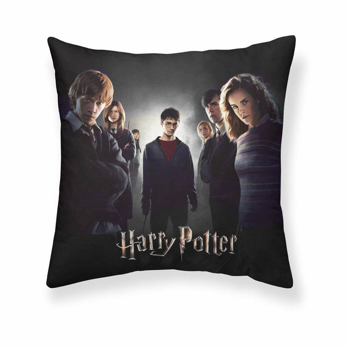 Cushion cover Harry Potter Dumbledore's Army Black Multicolour 50 x 50 cm