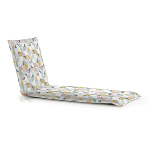 Cushion for lounger Belum 0120-381 Multicolour 176 x 53 x 7 cm