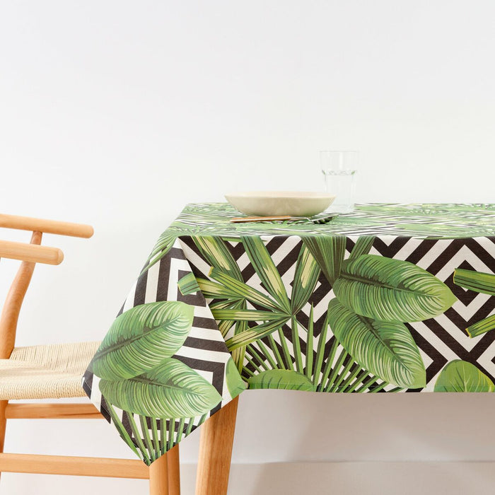 Tablecloth Belum 0318-81 Multicolour 200 x 155 cm Leaf of a plant