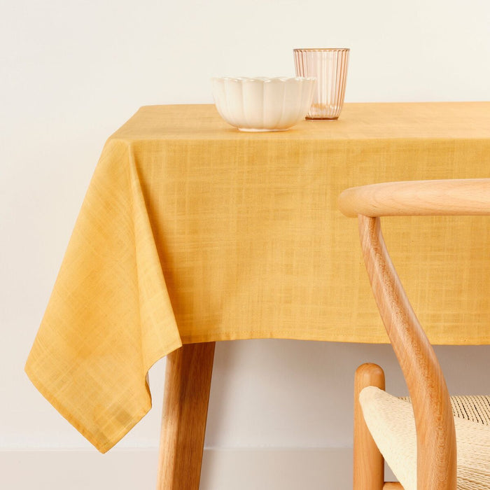 Tablecloth Belum Liso Mustard 100 x 150 cm